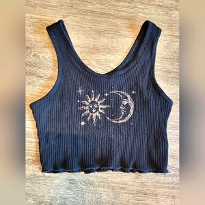 FINAL DISCOUNT Sun and Moon Crop Top
